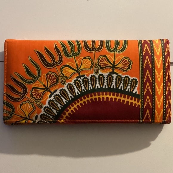 Handbags - Vibrant Orange and Red Women's Clutch